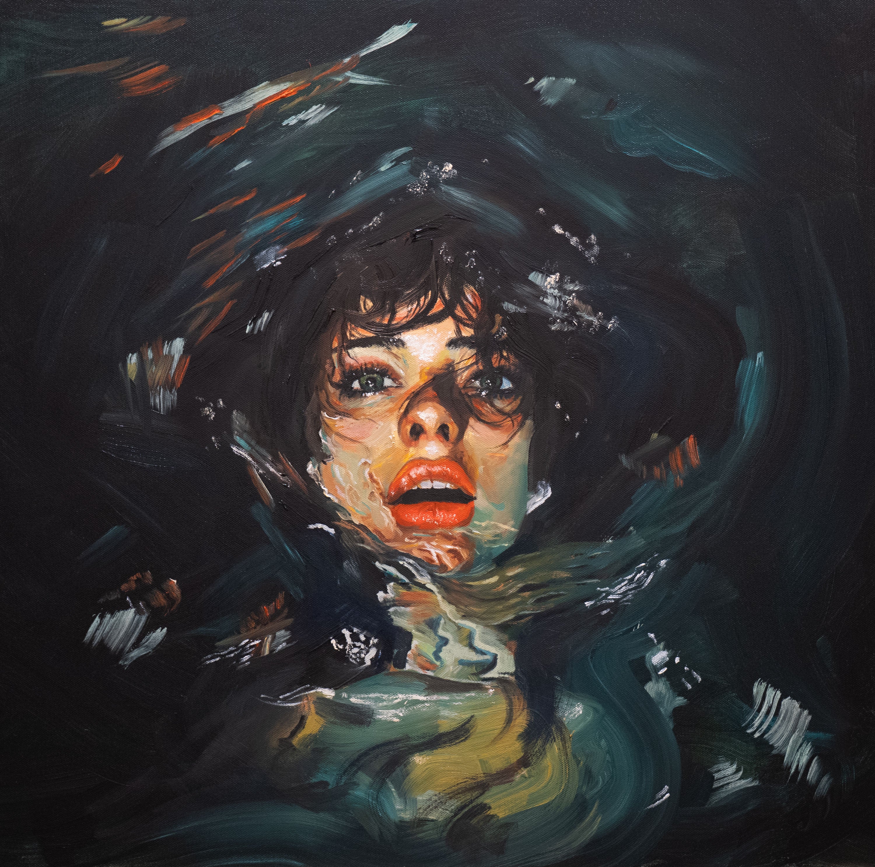 Not Waving - Original Painting