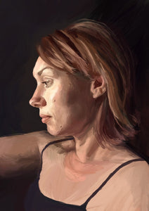 VOUCHER for Custom Digital Painted Portrait Commission